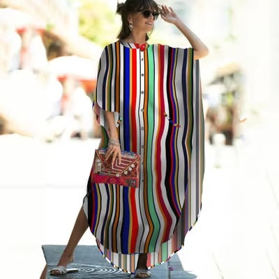 Wholesale summer fashion women's dress – sunscreen, beach holiday, plus size, bikini style, elegant